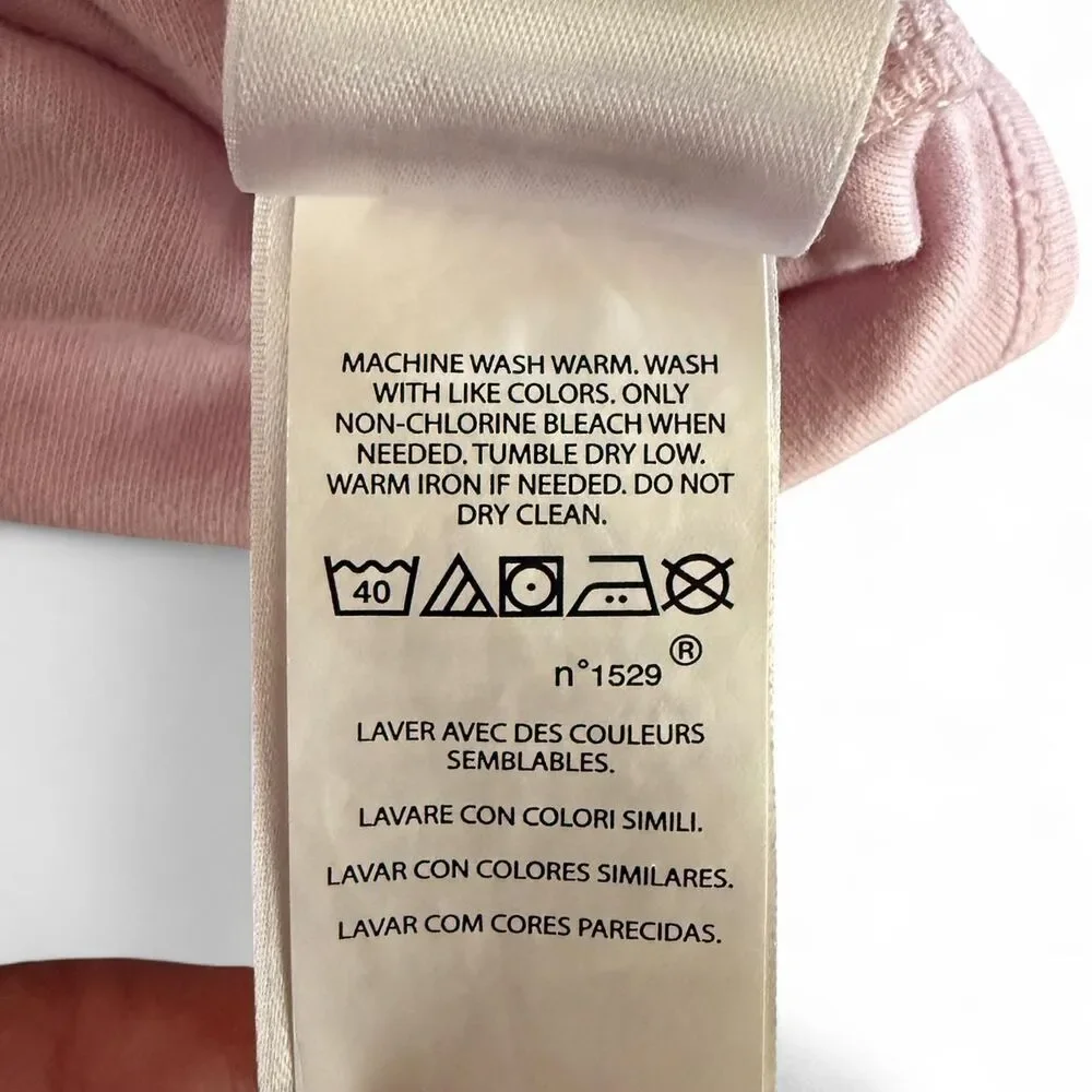 Ralph Lauren Baby Girls Pink Pony Logo Bodysuit | Puff Sleeve | 18 Months